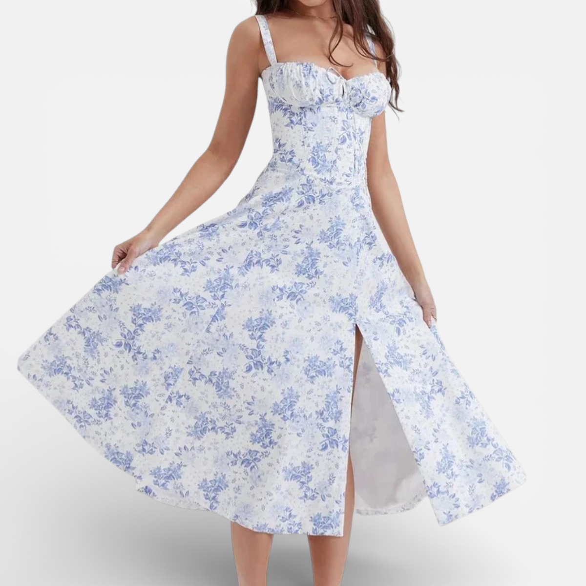 Presvell | Women’s A-Line Dress - Elegant Smart Casual Wear