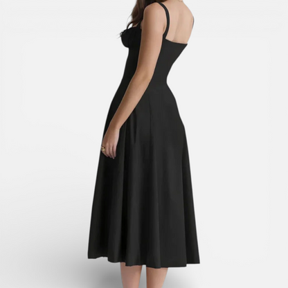 Presvell | Women’s A-Line Dress - Elegant Smart Casual Wear