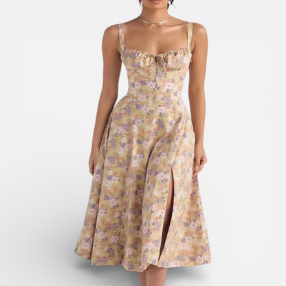 Presvell | Women’s A-Line Dress - Elegant Smart Casual Wear