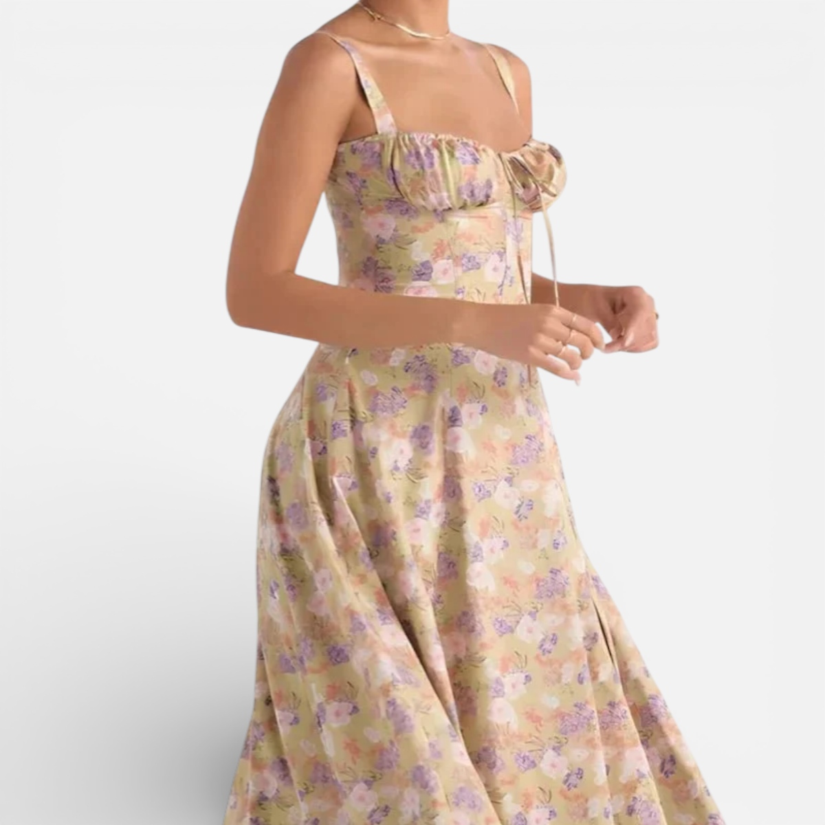 Presvell | Women’s A-Line Dress - Elegant Smart Casual Wear