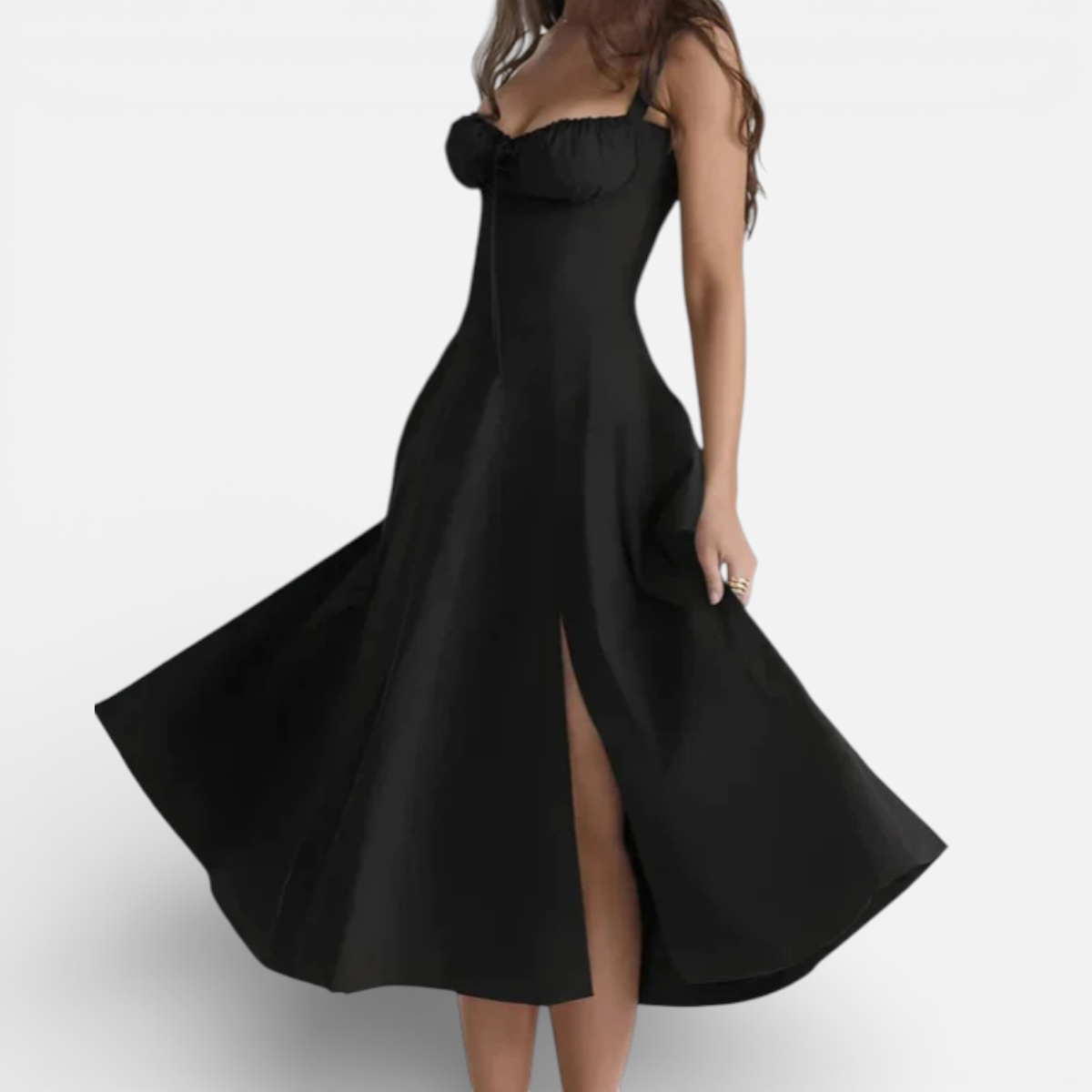 Presvell | Women’s A-Line Dress - Elegant Smart Casual Wear