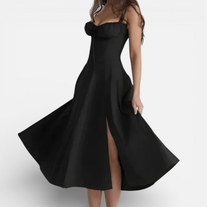 Presvell | Women’s A-Line Dress - Elegant Smart Casual Wear