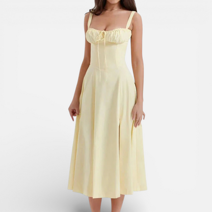 Presvell | Women’s A-Line Dress - Elegant Smart Casual Wear