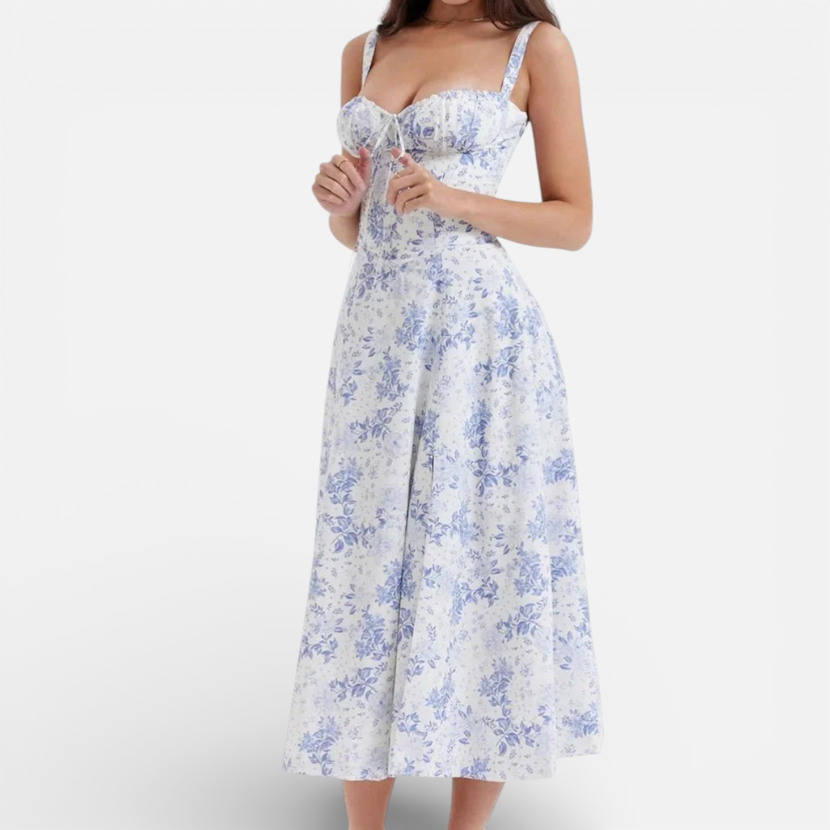 Presvell | Women’s A-Line Dress - Elegant Smart Casual Wear