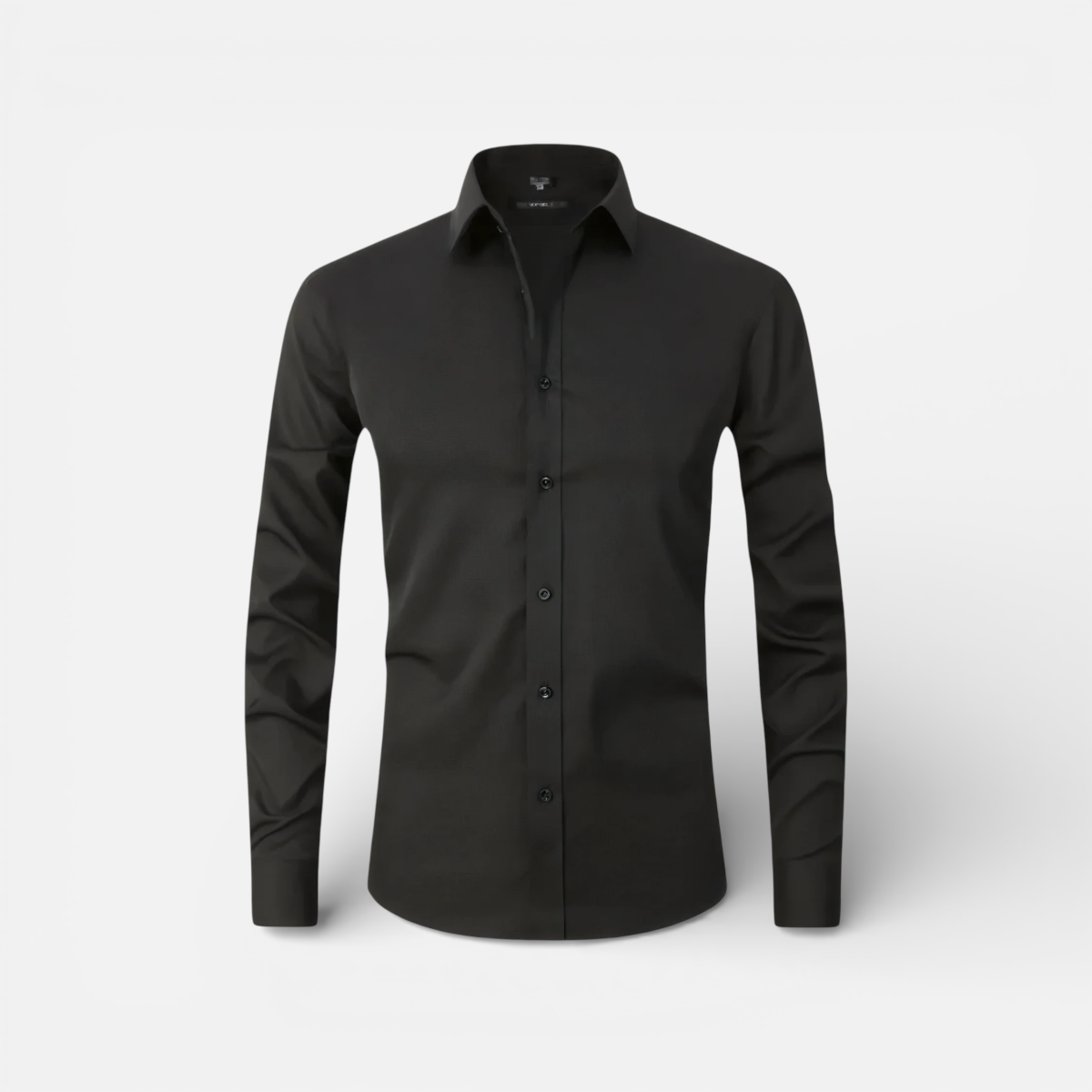 Presvell | Men’s Classic Dress Shirt - Stretch Fabric Formal Fit