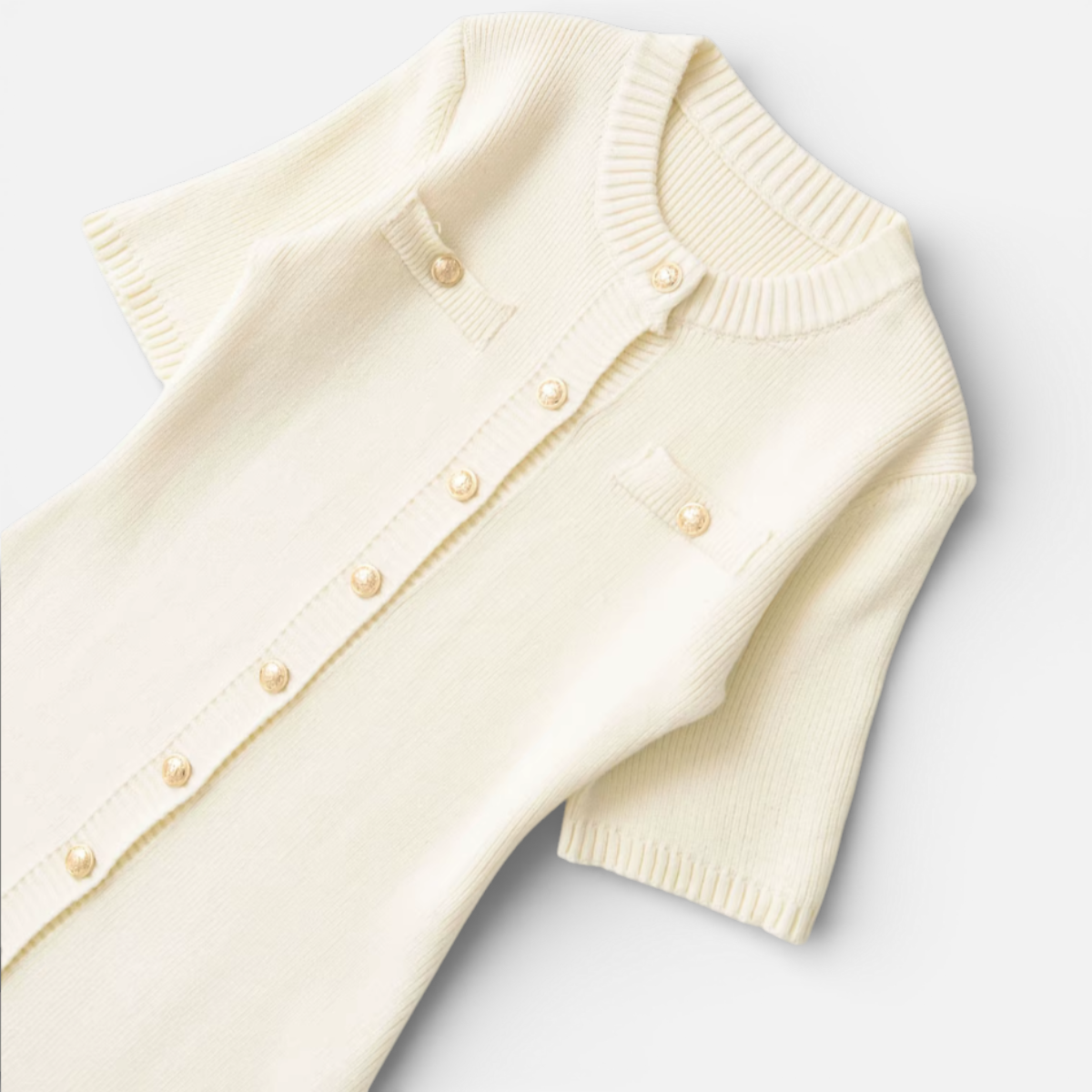 Presvell | Women’s Shirt Dress Cotton -  Comfort Smart - Casual Midi