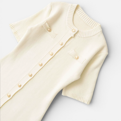 Presvell | Women’s Shirt Dress Cotton -  Comfort Smart - Casual Midi
