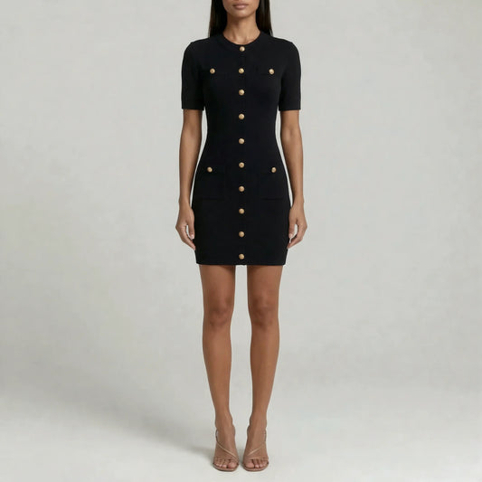 Presvell | Women’s Shirt Dress Cotton -  Comfort Smart - Casual Midi