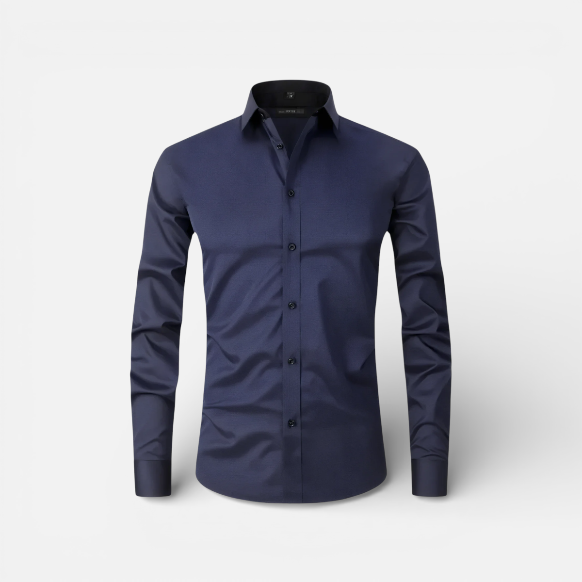Presvell | Men’s Classic Dress Shirt - Stretch Fabric Formal Fit