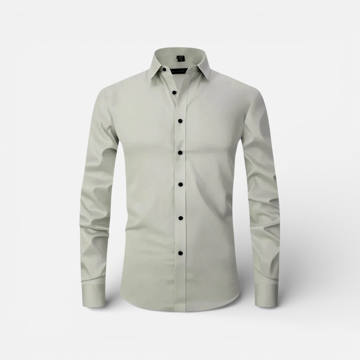 Presvell | Men’s Classic Dress Shirt - Stretch Fabric Formal Fit