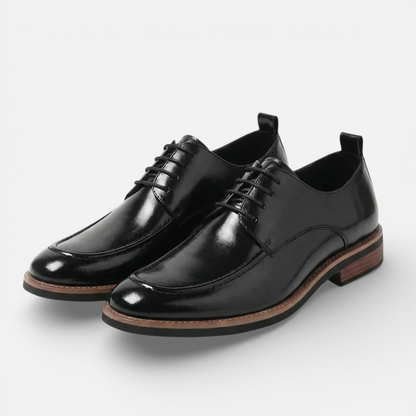 Presvell | Men’s Leather Oxford Dress Shoes - Business and Weddings