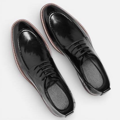 Presvell | Men’s Leather Oxford Dress Shoes - Business and Weddings