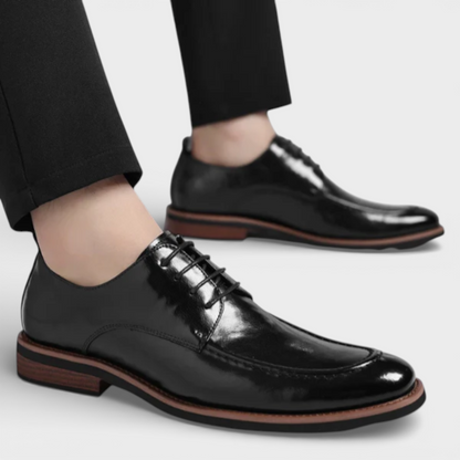 Presvell | Men’s Leather Oxford Dress Shoes - Business and Weddings