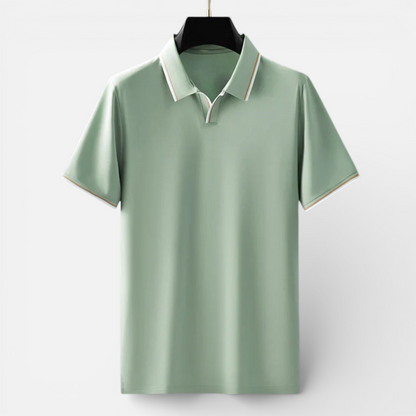Presvell | Men’s Cotton Polo Shirt - Smart Casual Summer Top