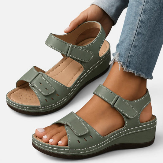 Presvell | Women's Orthopedic Sandals with Wedge Heel